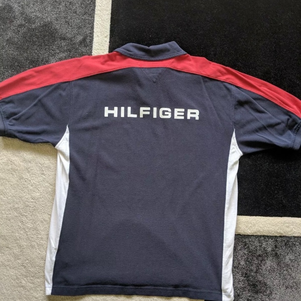 Vintage Tommy Hilfiger Polo Shirt Size Large